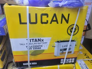 Lucan TitanX 12V 220Ah Tall Tubular Inverter Battery