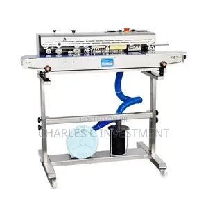 Continuous Plastic Bag Heat Sealing Machines With Nitrogen Gas Filling