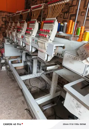 6-Head Monogramming Machine
