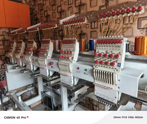 6-Head Monogramming Machine