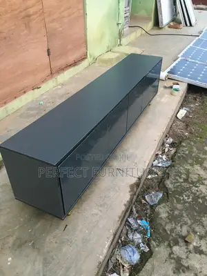 5 and Half Grey Color TV Console