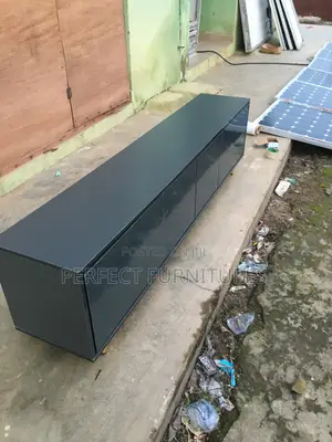 5 and Half Grey Color TV Console