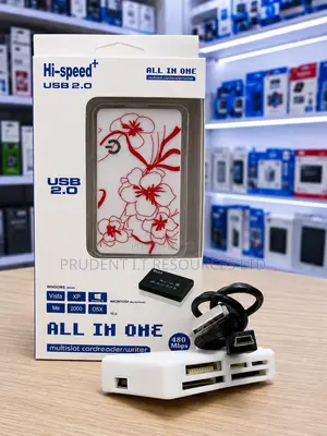 All-in-One USB 2.0 Multi Card Reader / Writer – High-Speed 480Mbps