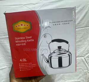 Brand New Five Stars 4.0L Stainless Steel Whistling Kettle