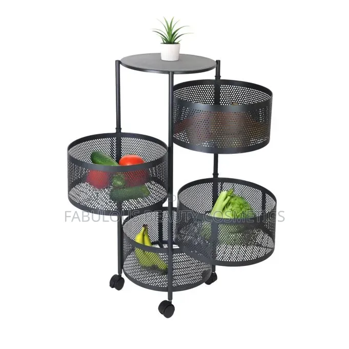 4 Step •Rotating Kitchen Baskets •Fruit and Vegetable Storage.