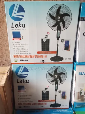 Leku Rechargeable Standing Fan "18" Inches