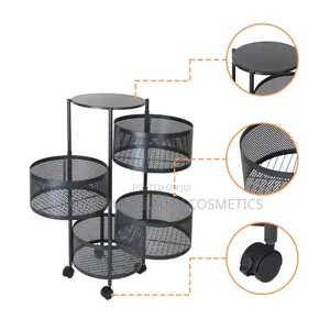 4 Step •Rotating Kitchen Baskets •Fruit and Vegetable Storage.
