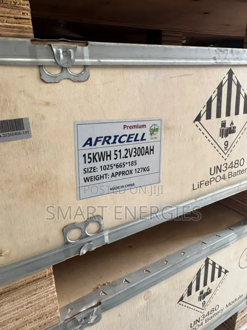 15Kwh/48v Africell Solar Lithium Ion Battery