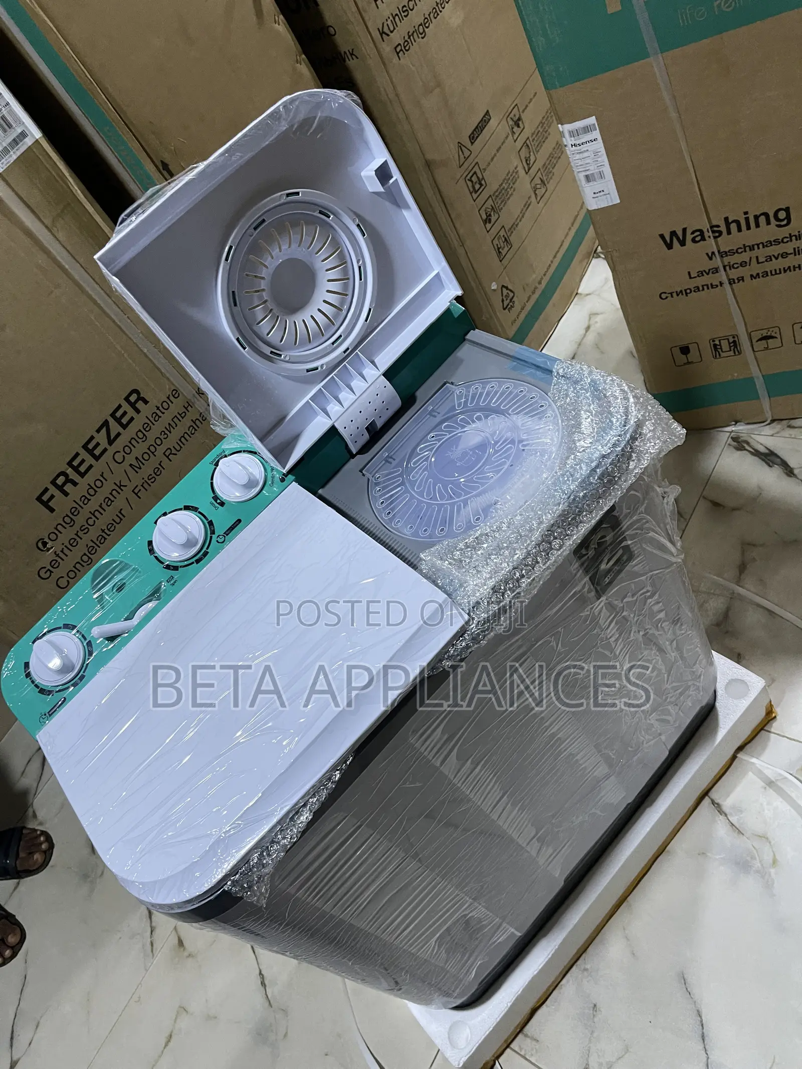 Hisense Semi-Automatic 7.5kg Clothes Washer