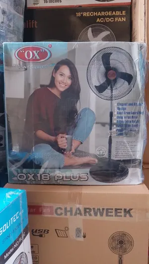 Ox Plus Standing Fan "18" Inches