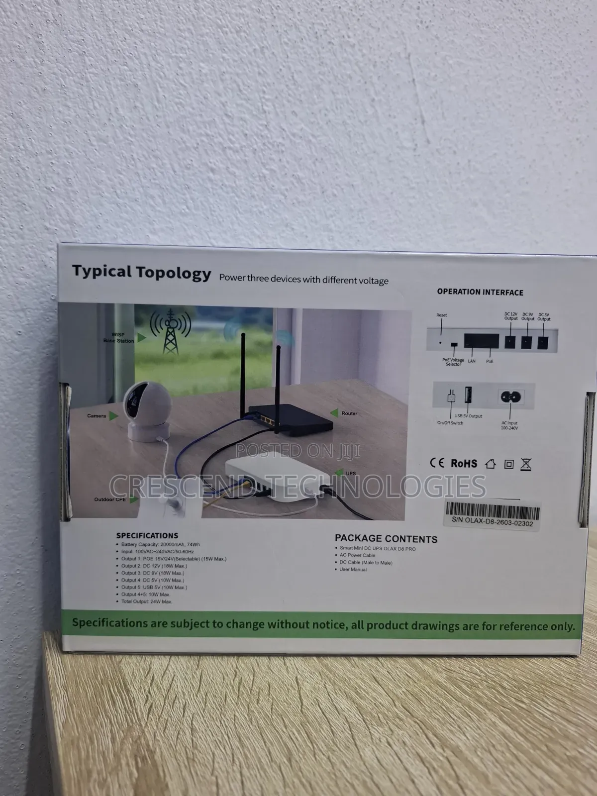 OLAX Smart Mini DC UPS Pro