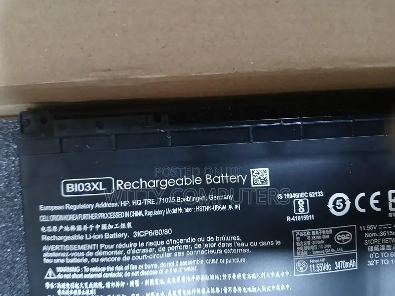 HP Bi03xl Battery