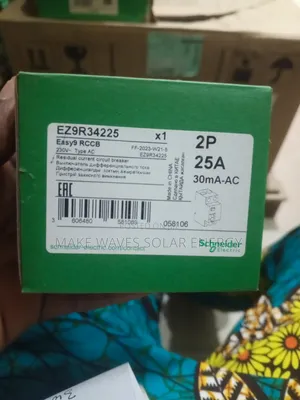 2p 25A Elcb SCH 30ma RCCB Easy9
