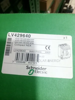 4p 100A McCb Schneider Compact Breaker