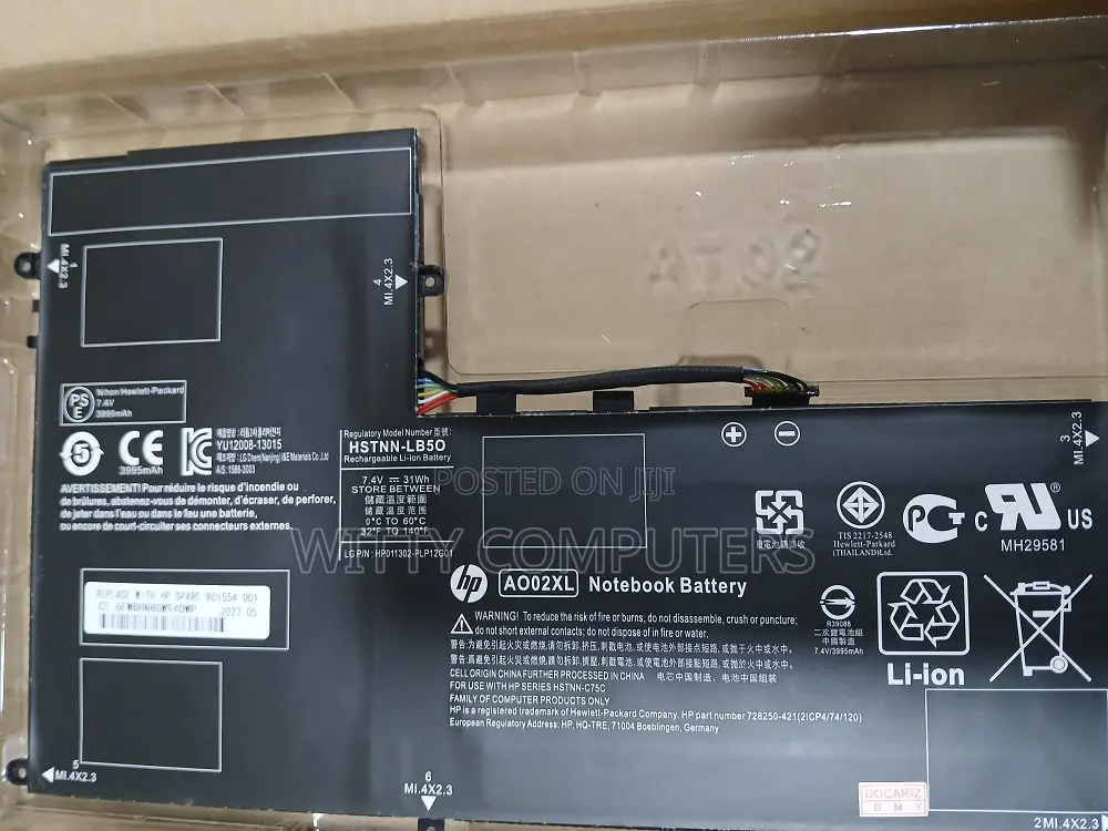 HP Ao02xl Battery