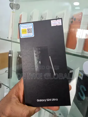 New Samsung Galaxy S24 Ultra 256 GB Black