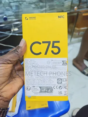 New Realme C75 256 GB Black