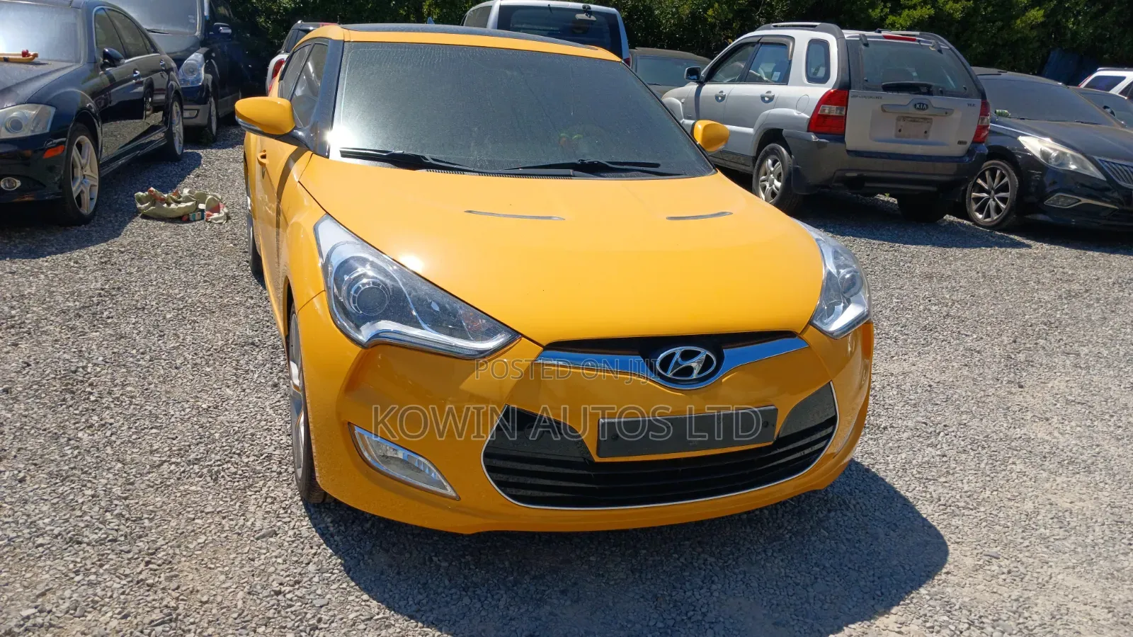 Hyundai Veloster Automatic 2012 Yellow