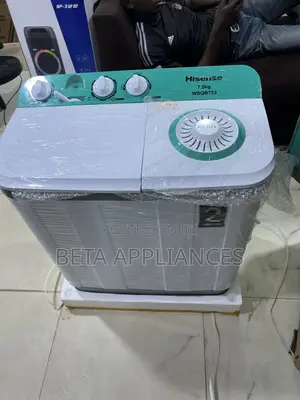 Hisense Efficient Twin Drum Washer 7.5kg