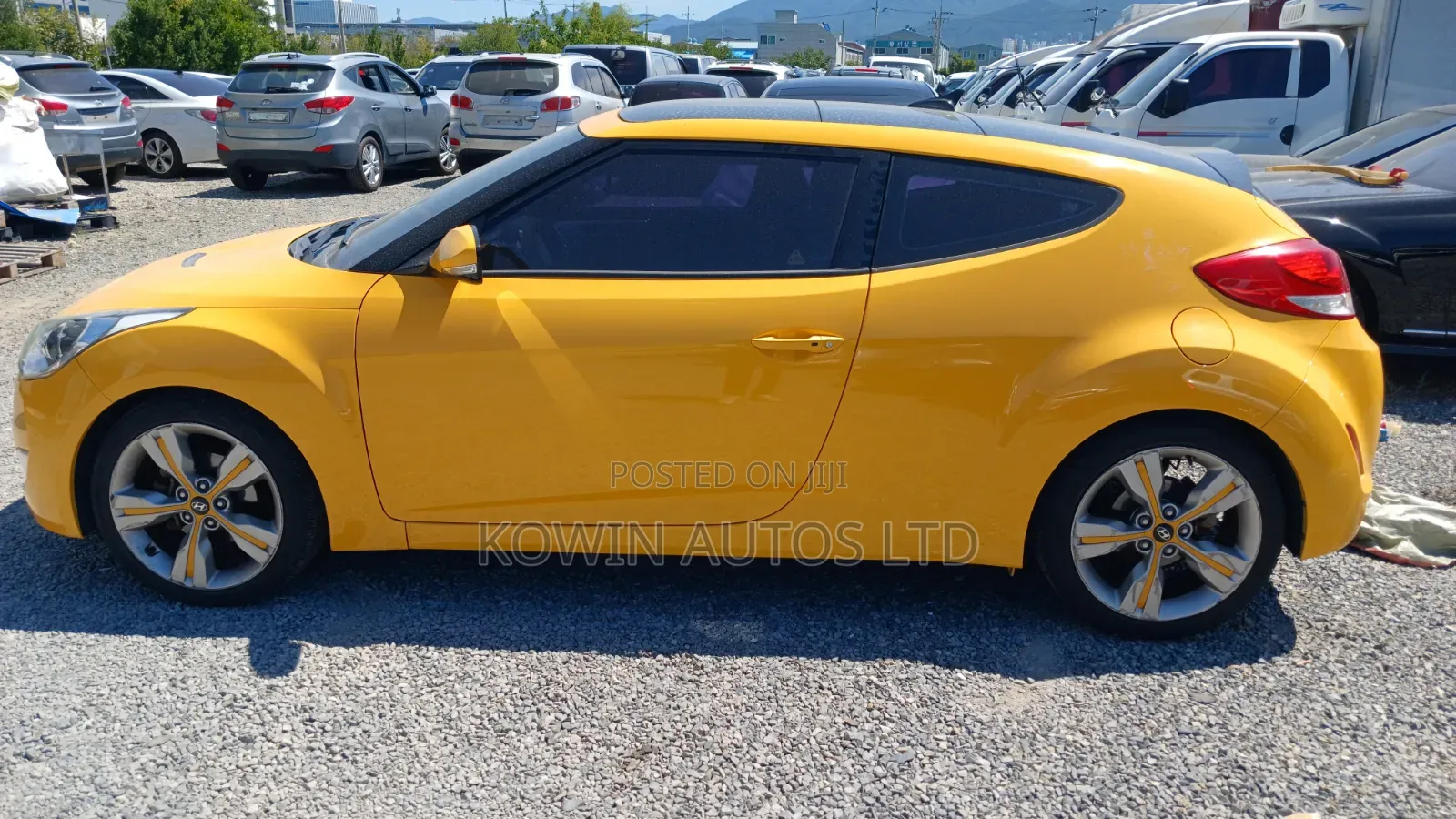 Hyundai Veloster Automatic 2012 Yellow