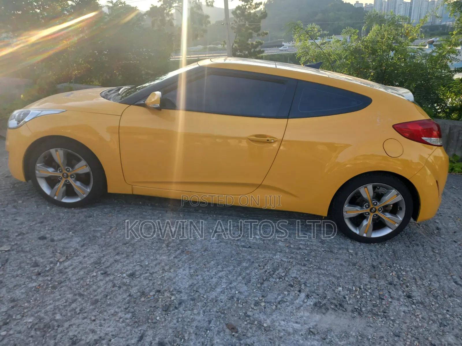 Hyundai Veloster Automatic 2012 Yellow