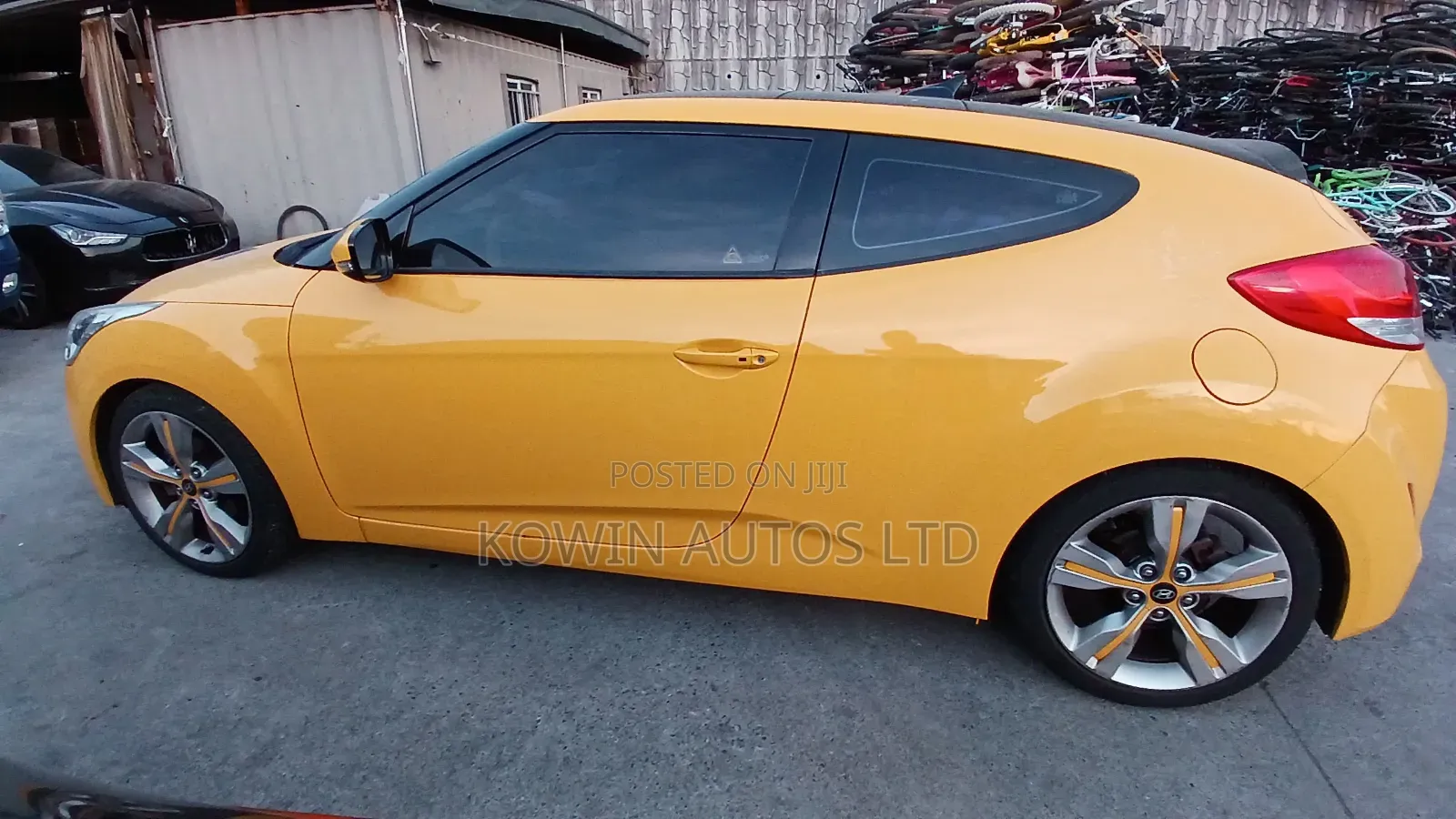 Hyundai Veloster Automatic 2012 Yellow