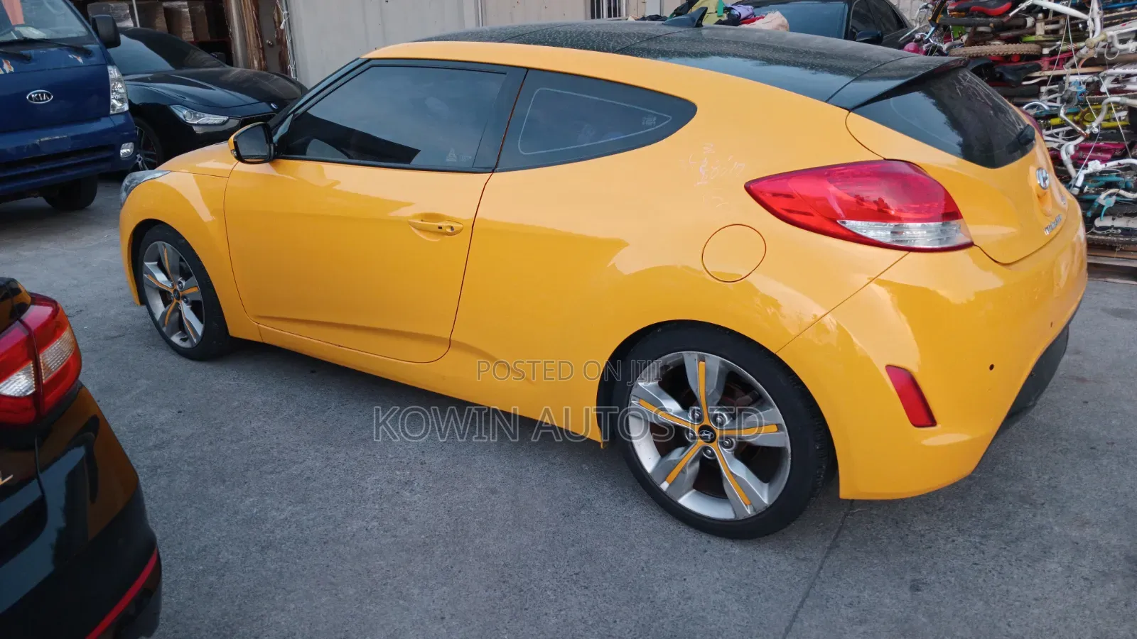 Hyundai Veloster Automatic 2012 Yellow