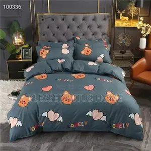 Kids Orange Bedspread Fabric
