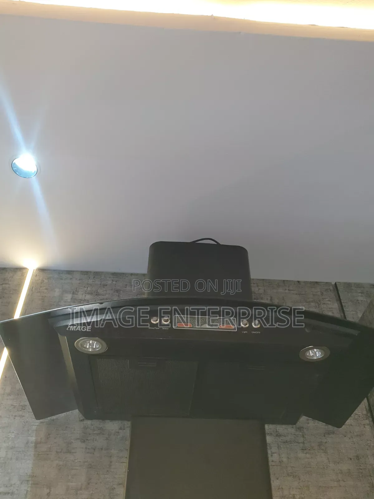 90cm Image Rangehood Extractor Manual Button Control