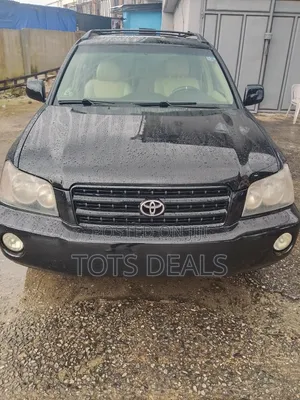 Toyota Highlander Limited V6 FWD 2004 Black