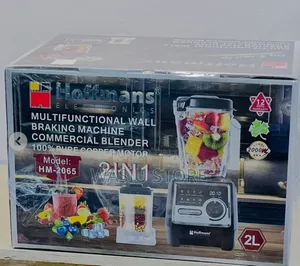 Hoffmans HM-2065 2-in-1 Multifunctional Commercial Blender