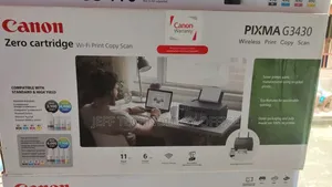 Canon PIXMA G3430 Wireless Megatank Inkjet Printer.