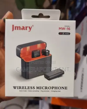 Jmary Wireless Mic for Phone and Camera.