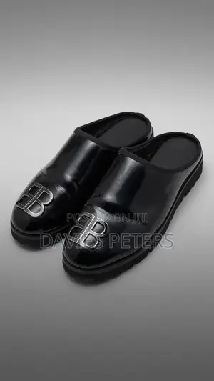 Balenciaga Logo Mule Clogs