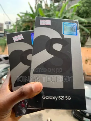 New Samsung Galaxy S21 5G 256 GB Black