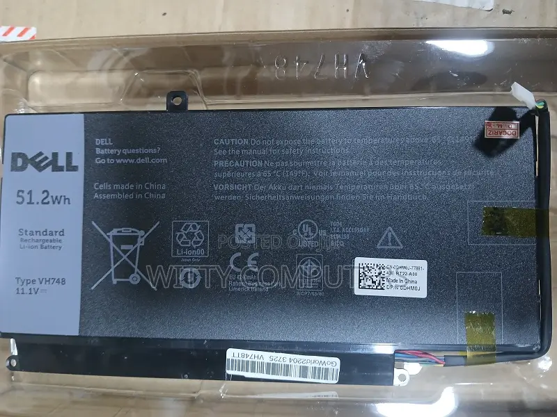 Dell VH748 Battery