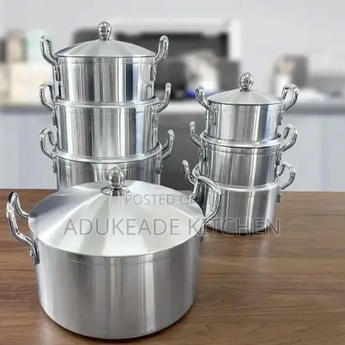 Quality 7 Pieces Aluminum Pot Sets