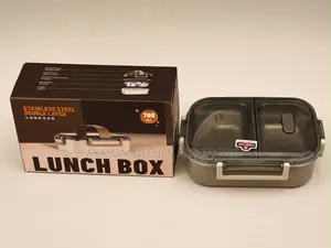 2 Side Partition Insulated Lunch Box