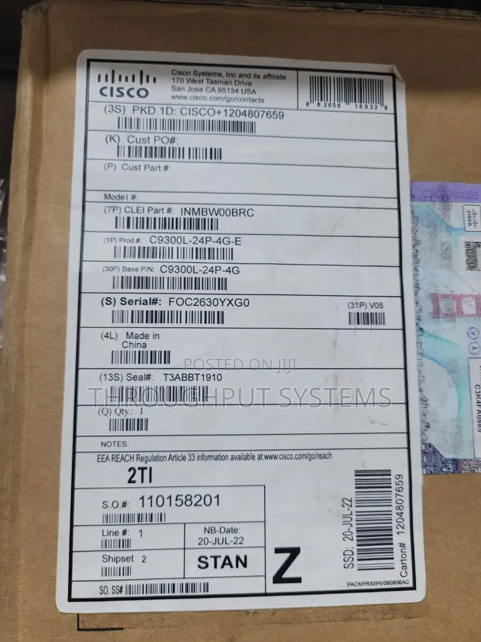 Cisco 9300l-24p-4g-E