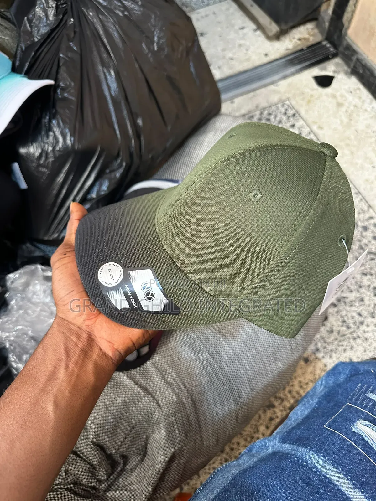 Two Tone Gradient Face Cap