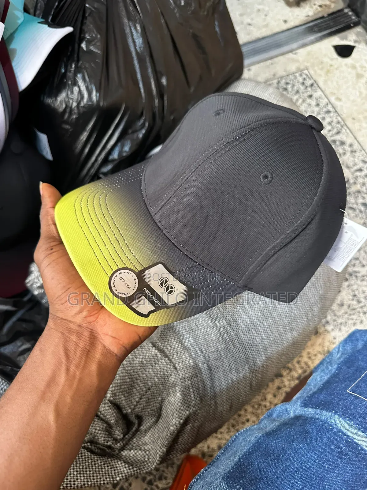 Two Tone Gradient Face Cap
