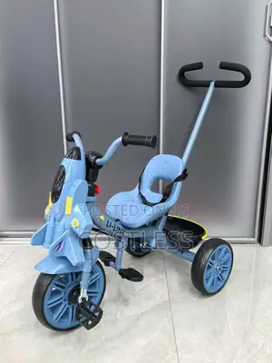 Stroller Tricycle Features an Airplane-Shaped
