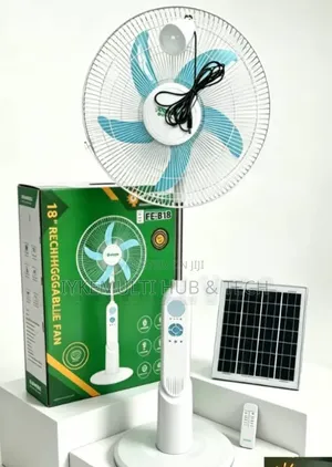 Quality Solar/Rechargeable Fan
