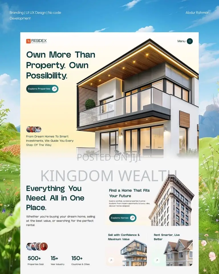 Website Development for Real Estate