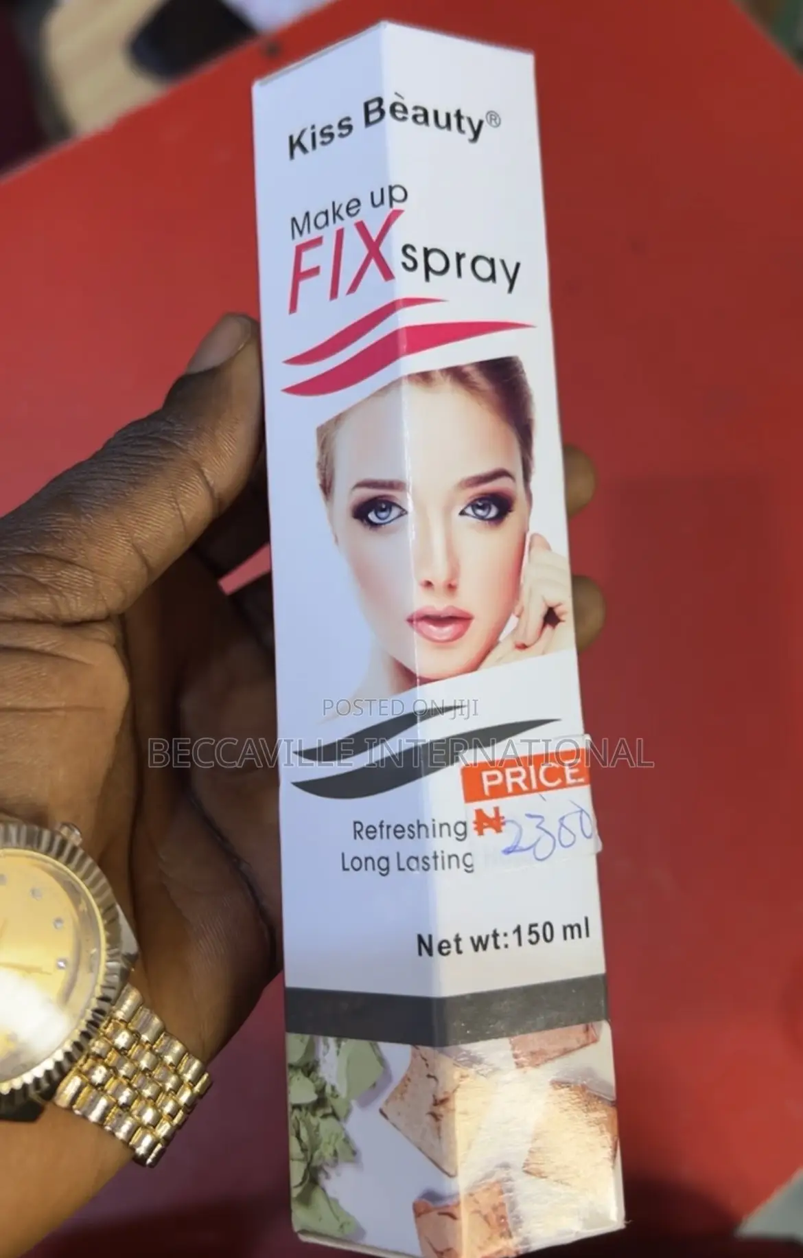 Kiss Beauty Setting Spray