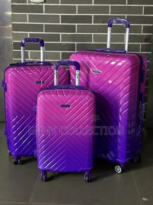 Set of 3 Rubber Traveling Box