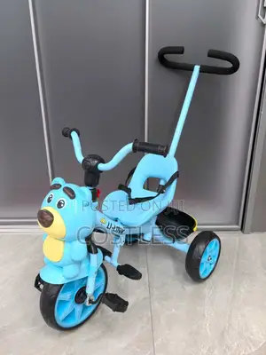 Stroller Tricycle Is Designed for Toddlers Aged 1 to 4 or 5 Years