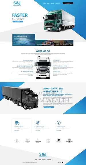 Logistic Website