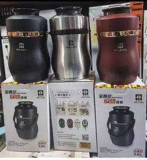 2 Liters Portable Food Flask
