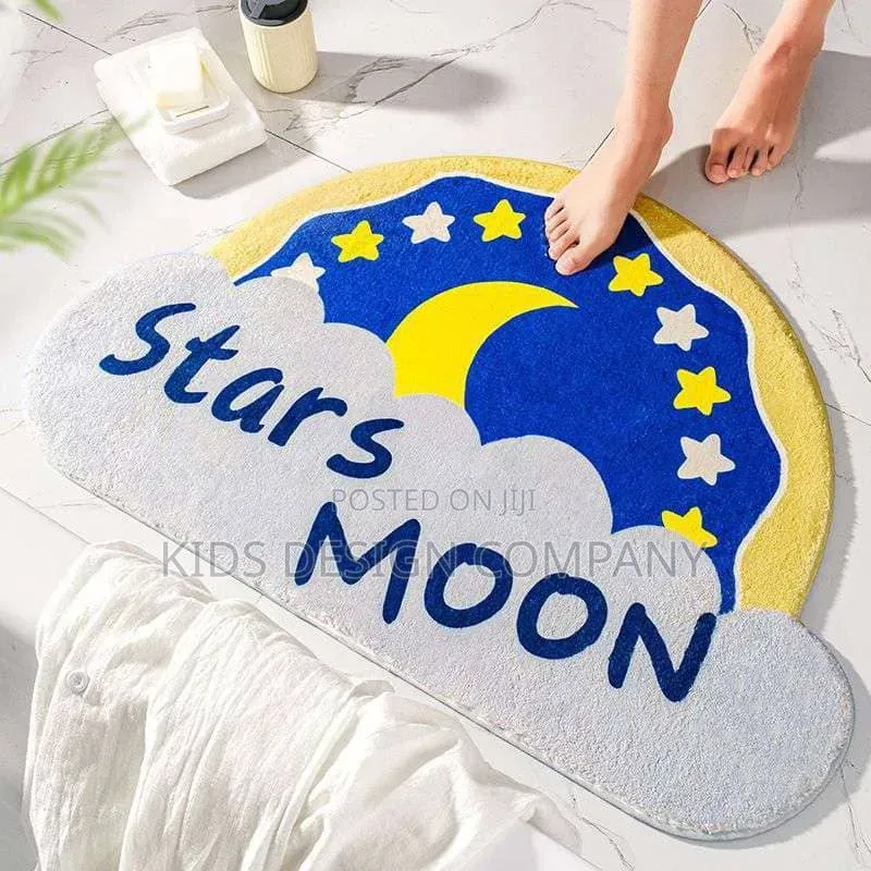 Starry Moon Cloud Rug